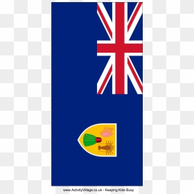 Turks And Caicos Islands Flag Main Image - Australian Flag Vertical, HD Png Download - bangladesh flag png