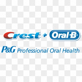 Crest Oral B, P&g Professional Oral Health Logo - Oral B, HD Png Download - crest logo png
