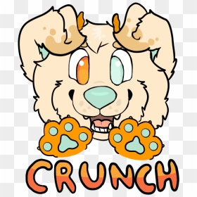 Crunch Puppy Paws Badge , Png Download, Transparent Png - puppy paw png