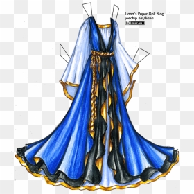 Dress, HD Png Download - flowing ribbon png