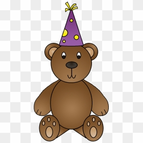 Baby Bear Three Bears And Goldilocks, HD Png Download - party hat .png