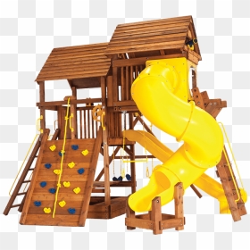 Playground Slide, HD Png Download - swing set png