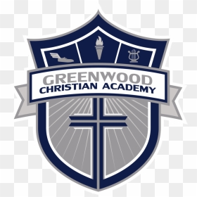 Gca Crest Logo - Greenwood Christian Academy, HD Png Download - crest logo png