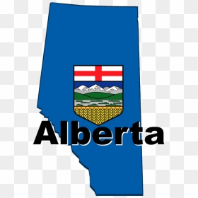Alberta Mapflag Video Gallery - Emblem, HD Png Download - road trip png