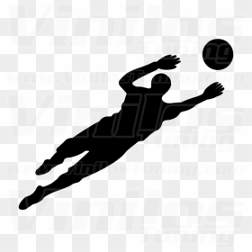 Futbol Portero Deportes Jpg Portero Logo Fútbol Png - Silhouette Football Players, Transparent Png - deportes png