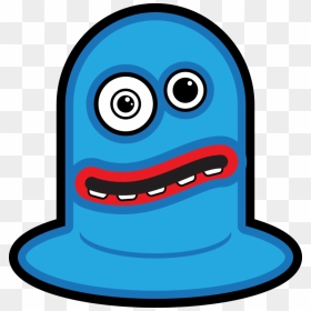 Smiley,smile,cartoon - Moving Pic Of Monster Cartoon, HD Png Download - cartoon cookie png
