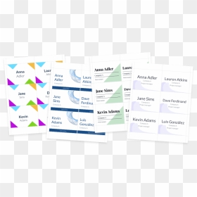 Name Tag Templates From Conferencebadge - Paper, HD Png Download - tag template png