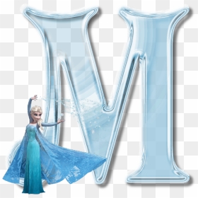 Alphabet Frozen Letters, HD Png Download - feliz 2018 png