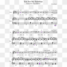 Transparent You Are My Sunshine Png - Because He Lives Sally Deford Chords, Png Download - you are my sunshine png