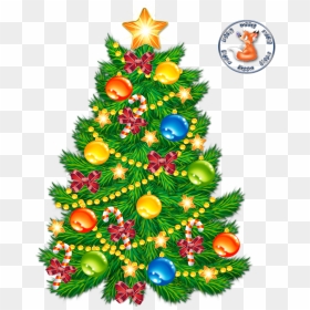 Christmas Day Gif Clip Art Christmas Tree Santa Claus - Christmas Tree Png Gif, Transparent Png - christmas gif png