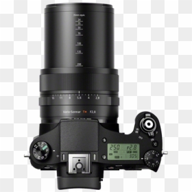 Sony Cyber-shot Dsc-rx10 Ii, HD Png Download - lente de camara png