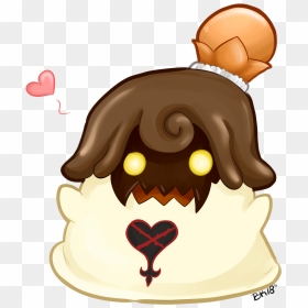 Kingdom Hearts Pudding Heartless, HD Png Download - heartless png