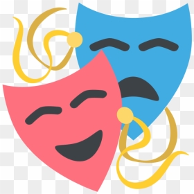 Mascaras De Teatro Png Clipart , Png Download - Mascaras De Teatro Png, Transparent Png - mascaras png