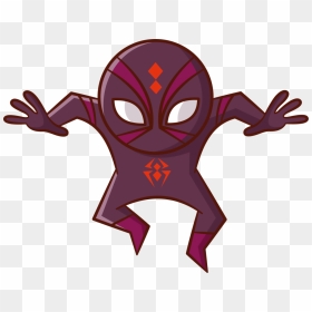Transparent Cartoon Ninja Png - Spider Ninja, Png Download - cartoon ninja png