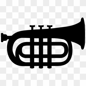 Clipart Trumpet Image - Baritone Clipart, HD Png Download - trumpet clipart png