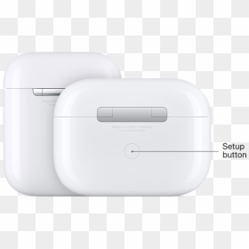 Airpods Pro Setup Button, HD Png Download - airpods png