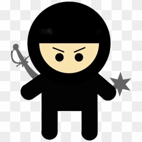 Transparent Background Ninja Clip Art, HD Png Download - cartoon ninja png