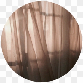 #curtains #curtain #drape #wind #light #sun #brown - Beige Aesthetic, HD Png Download - brown circle png