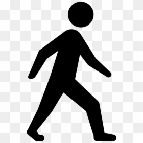 Person Walking - - People Walking Icon Png, Transparent Png - people walking png
