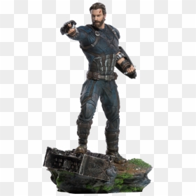 Iron Studio Captain America Infinity War, HD Png Download - captain america png