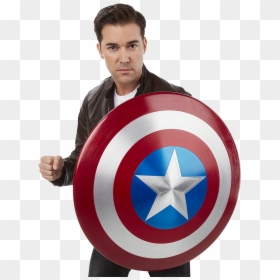 Bouclier Captain America Metal, HD Png Download - captain america png
