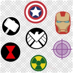 Avengers Symbols Png, Transparent Png - captain america png