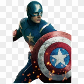 Avengers Captain America Poster, HD Png Download - captain america png