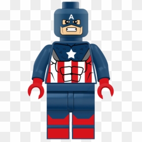 Lego Super Heroes Png, Transparent Png - captain america png