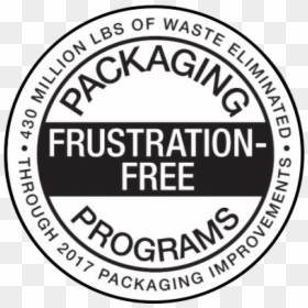 Amazon Frustration Free Packaging Logo Png, Transparent Png - amazon png