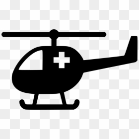Air Ambulance Icon Png, Transparent Png - helicopter png