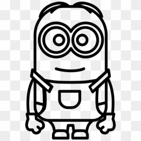 Minion Clipart Black And White, HD Png Download - minion png