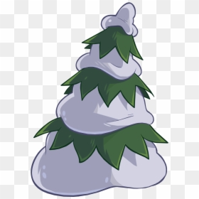 Club Penguin Tree Png, Transparent Png - pine tree png