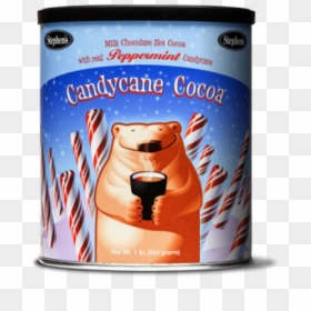 Hot Chocolate, HD Png Download - candy cane png