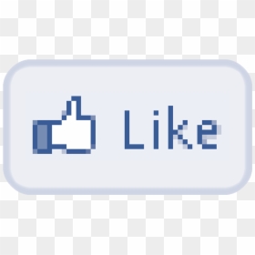 High Resolution Facebook Likes Button, HD Png Download - like button png