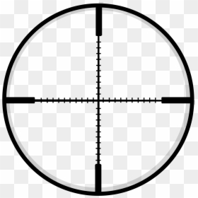 File - Crosshairs Red - Svg - Shooting Cursor Png , - Red Crosshair ...