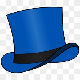 Six Thinking Hats Blue, HD Png Download - top hat png