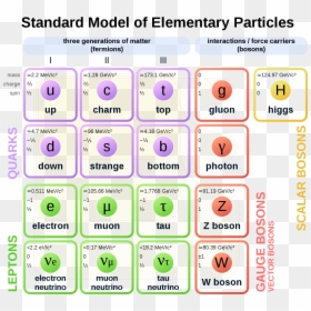Standard Model, HD Png Download - particles png