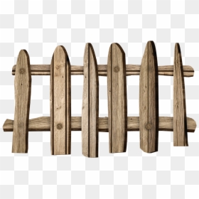 Wooden Fence Png, Transparent Png - wood png