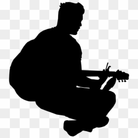 Silhouette, HD Png Download - people sitting png