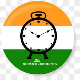 Nationalist Congress Party Logo, HD Png Download - party png
