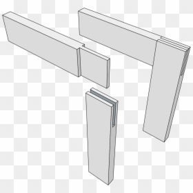 Bridle Joint Wood Joints, HD Png Download - joint png