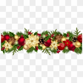 Transparent Christmas Frame Clipart, HD Png Download - christmas wreath png