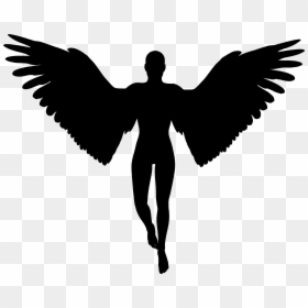 Angel Silhouette Png, Transparent Png - silhouette png
