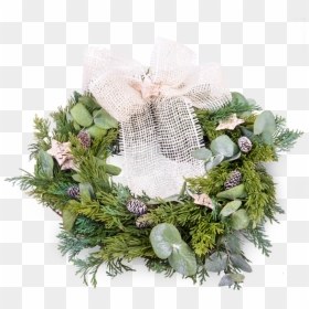 Wreath, HD Png Download - christmas wreath png