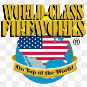 World Class Fireworks Logo, HD Png Download - firework png