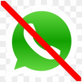 No Whatsapp Logo Png, Transparent Png - whatsapp png