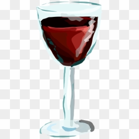 Wine Glass Clip Art, HD Png Download - wine glass png