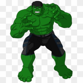 Hulk Age Of Ultron Cartoon, HD Png Download - hulk png