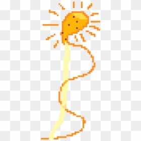 Pixel Pacman Png, Transparent Png - sun rays png
