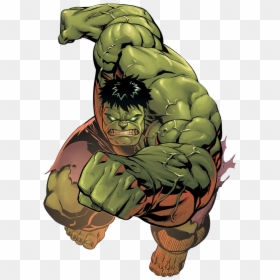 Incredible Hulk Comic Art, HD Png Download - hulk png